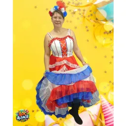 Robe de French can can