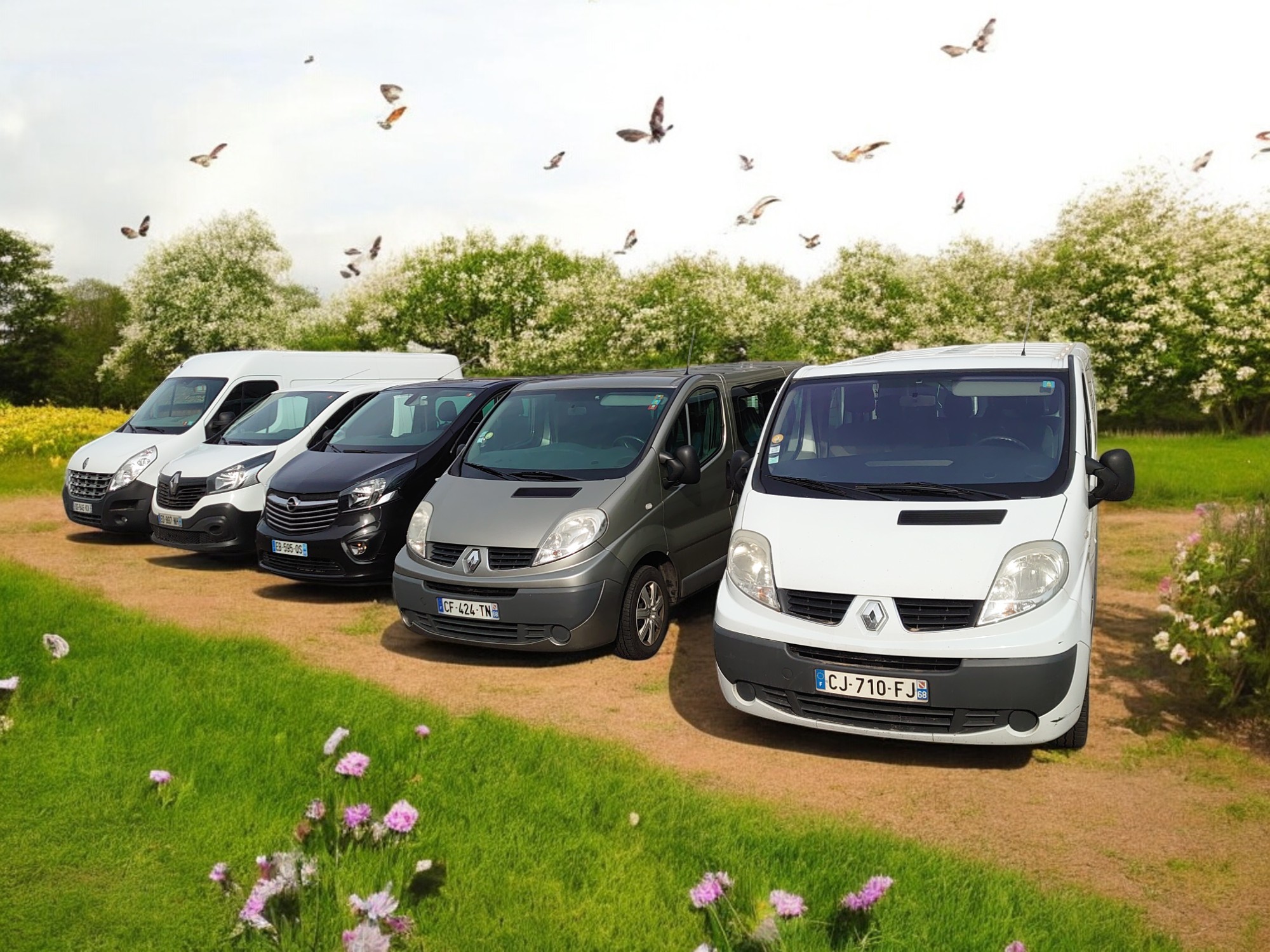 Utilitaires, minibus, remorques